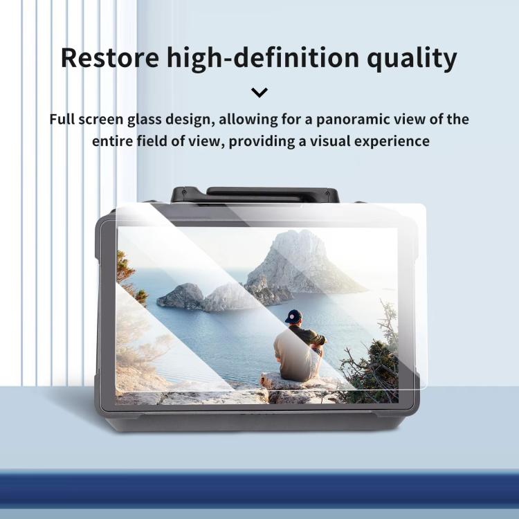 For DJI RC Pro 2 Remote Controller CQT Tempered Glass Screen Protector, 1pc, 2pcs /Pack For DJI RC Pro 2 Remote Controller CQT Tempered Glass Screen Protector, 1pc, 2pcs /Pack